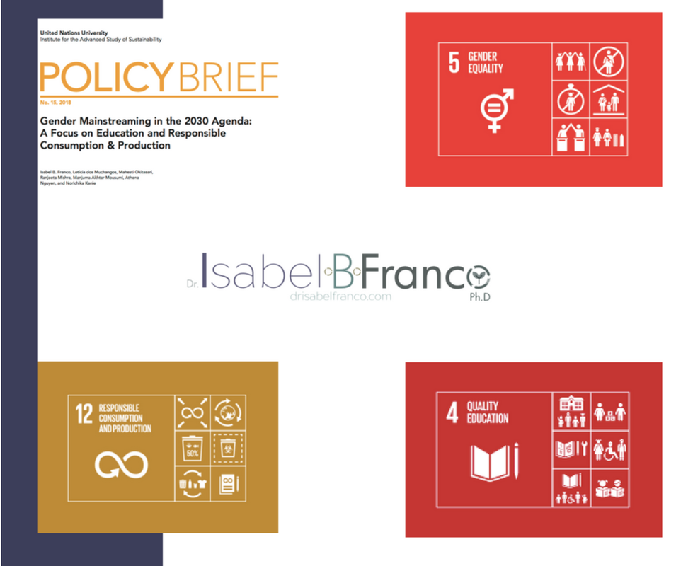Gender Mainstreaming in the 2030 Agenda: A Focus on Education and Responsible Consumption & Production, Japan