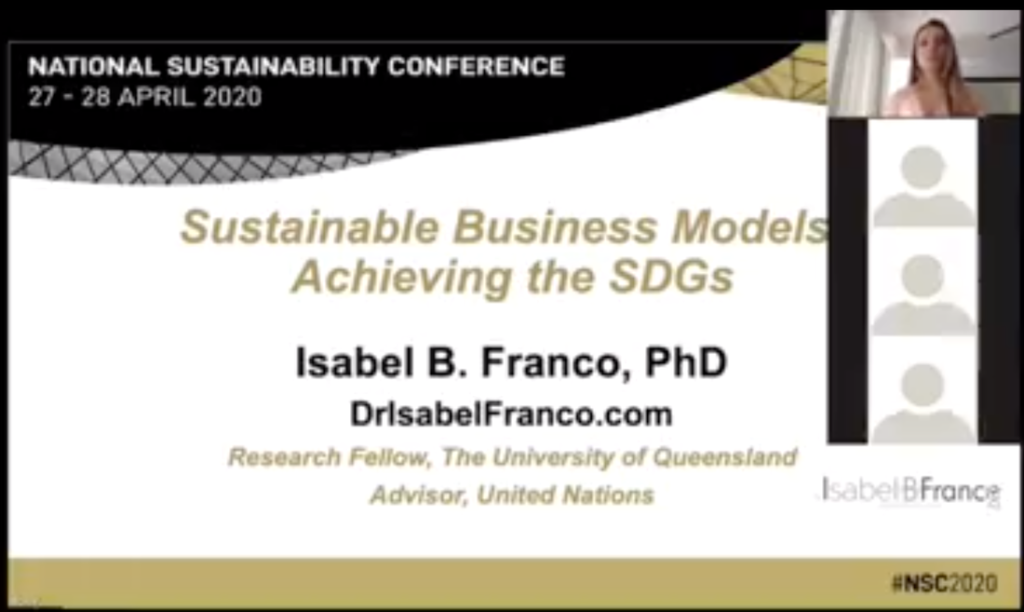 National Sustainability Conference, The University of Queensland, Australia