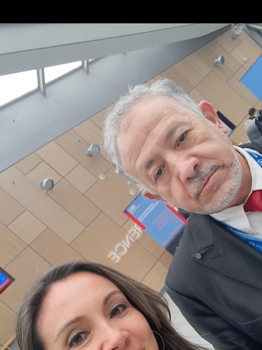 With the Director of the IPCC, Bonn, Germany