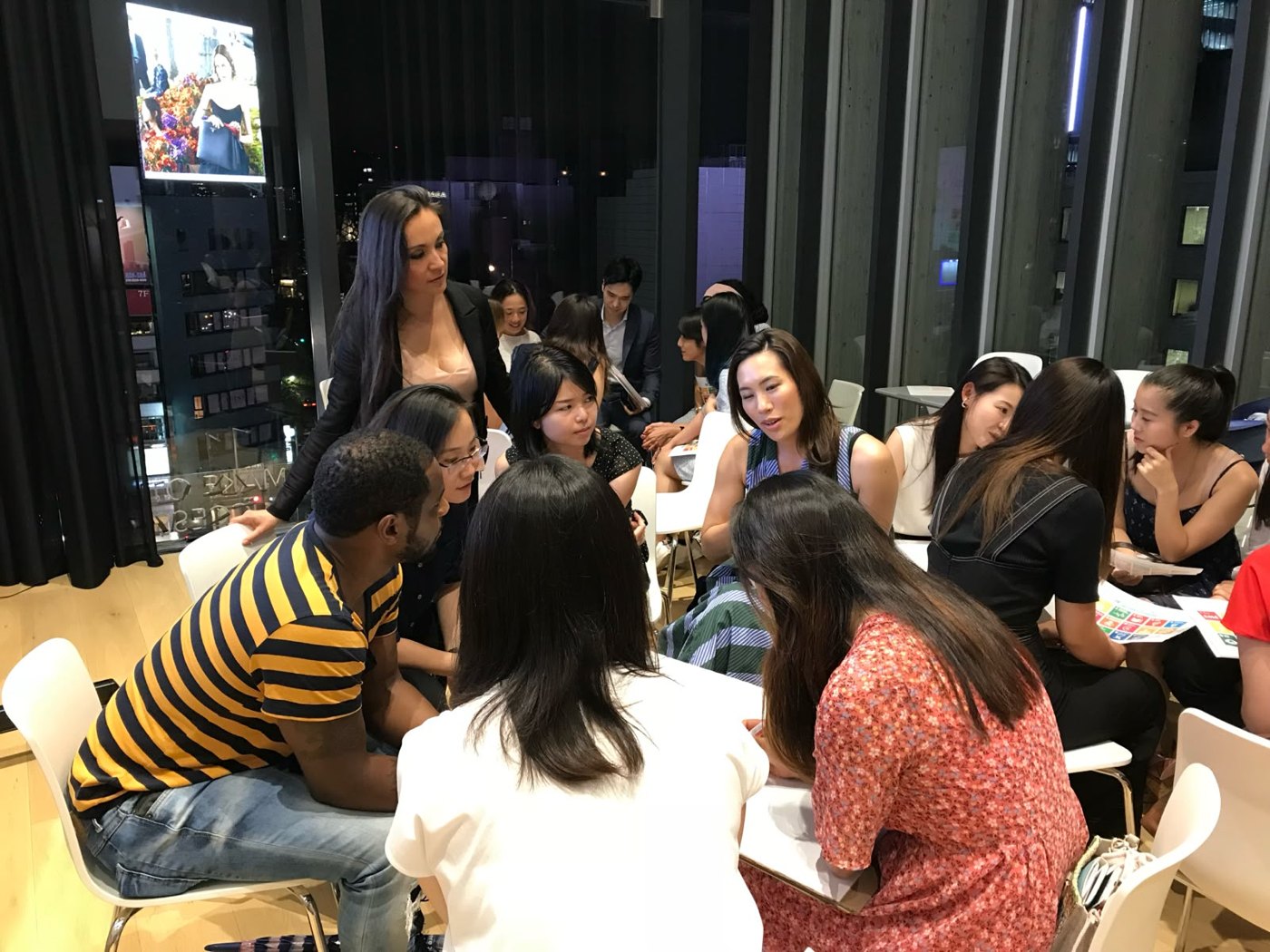 Leading a Working Table, Women Sustainability Forum, Tokyo, Japan