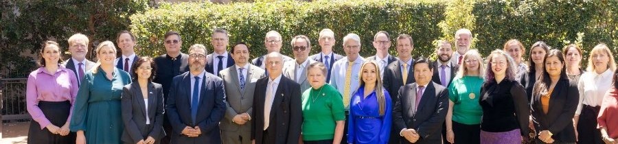 Delegates and Keynote Speakers, Latin American Colloquium, Brisbane, Australia