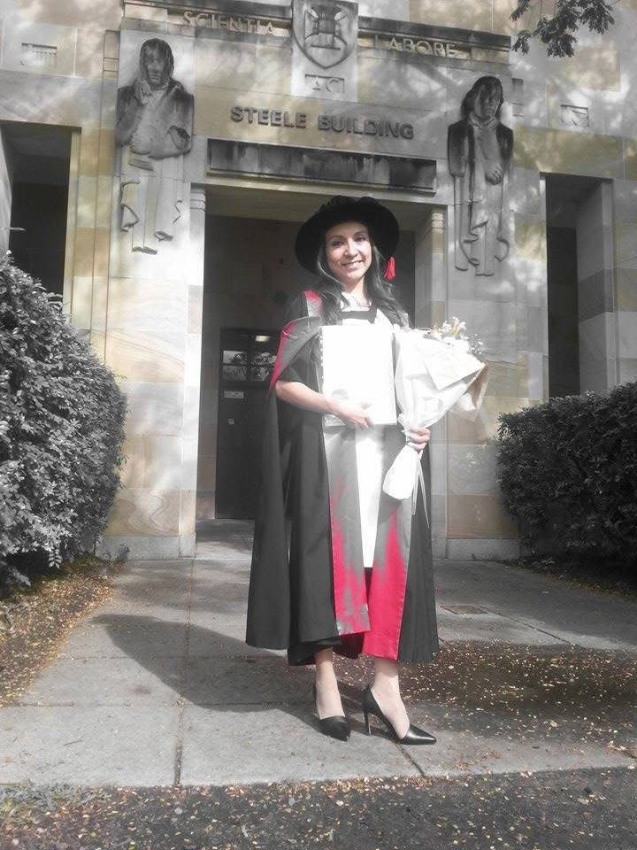 PhD Graduation, Governance, Sustainability and Social Performance, The University of Queensland, Brisbane, Australia